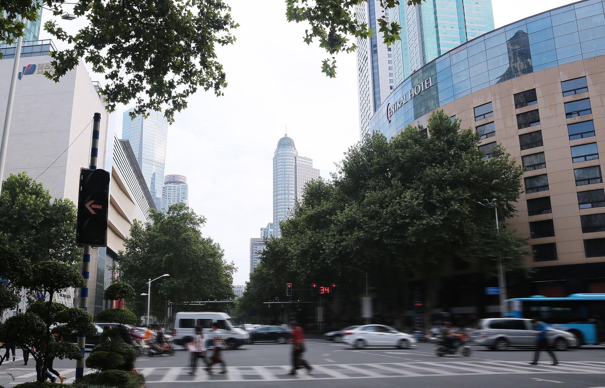 Nanjing Central Hotel Exteriér fotografie